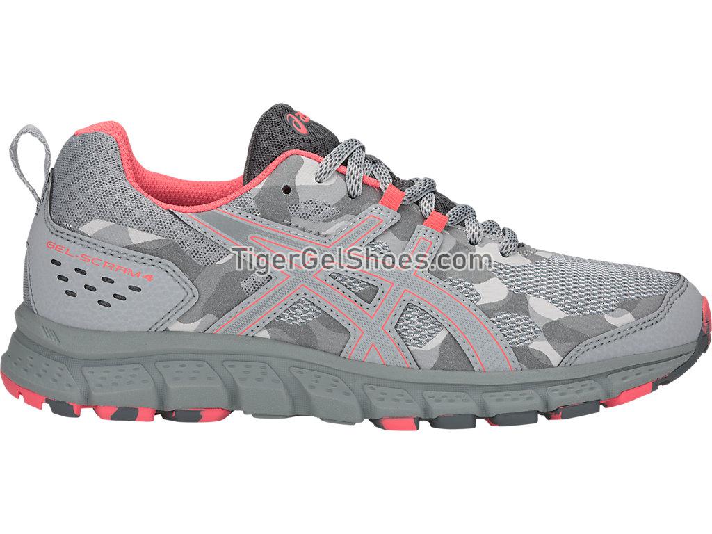 Asics GEL-Scram 4 Mid Grey/Stone Grey 1012A039-021 Womens Trail Running Shoes