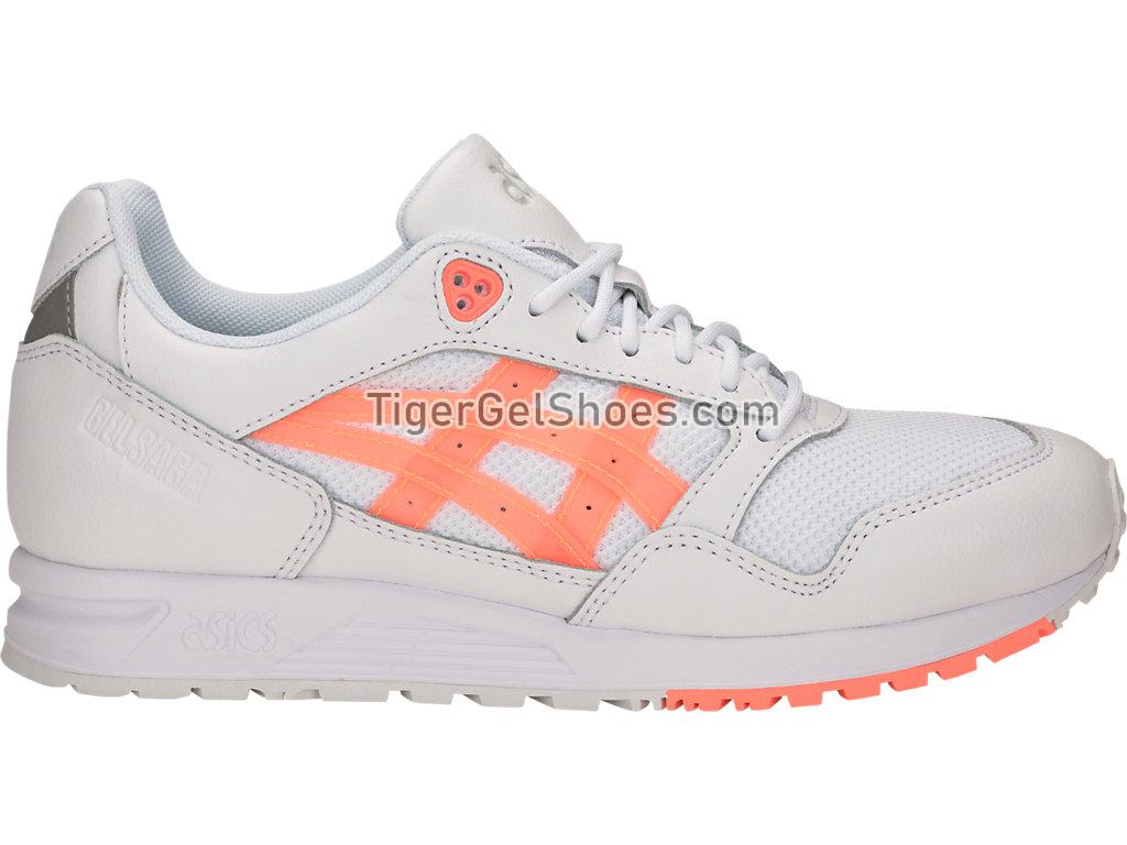Asics GEL-Saga White/Sun Coral 1192A059-101 GEL Womens Shoes
