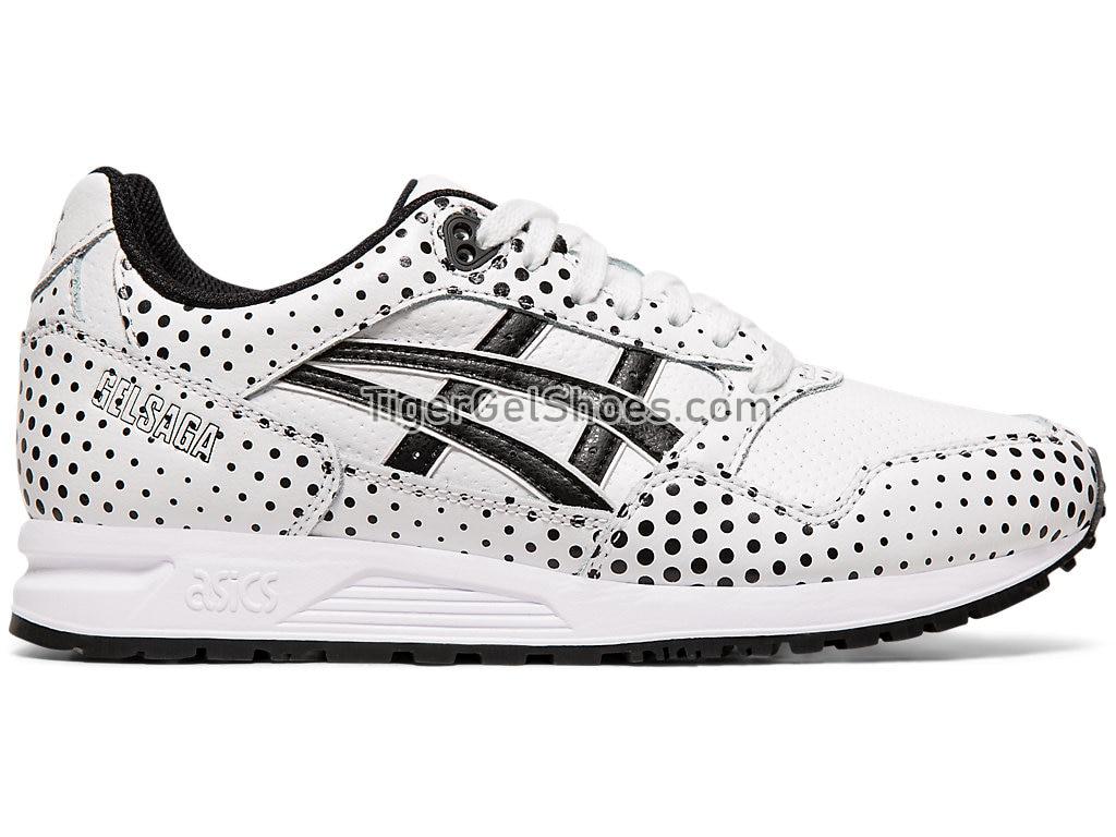Asics GEL-Saga White/Black 1192A112-100 GEL Womens Shoes