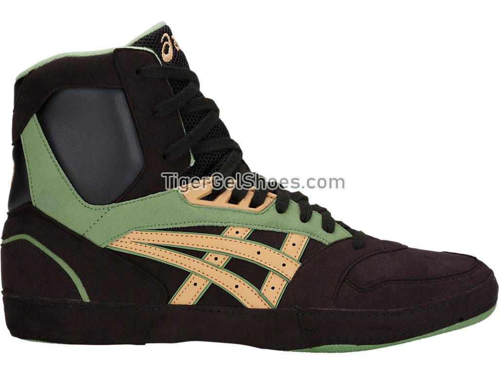 Asics International Lyte Black/Caravan J701Y-001 Womens Mens Wrestling Shoes