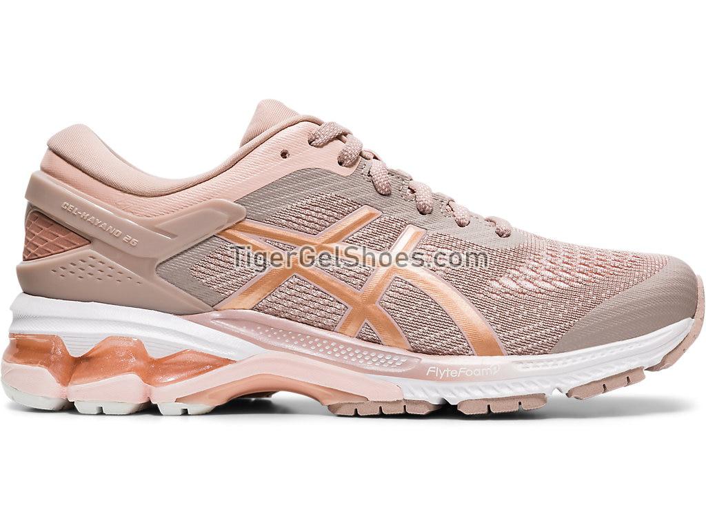 Asics GEL-KAYANO 26 Fawn/Rose Gold 1012A457-701 Womens Running Shoes