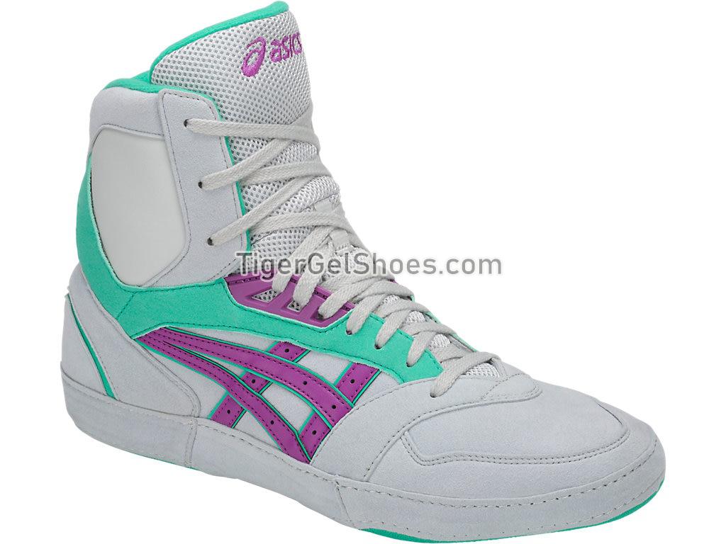 Asics International Lyte Glacier Grey/Orchid/Atlantis J701Y-9636 Womens Mens Wrestling Shoes