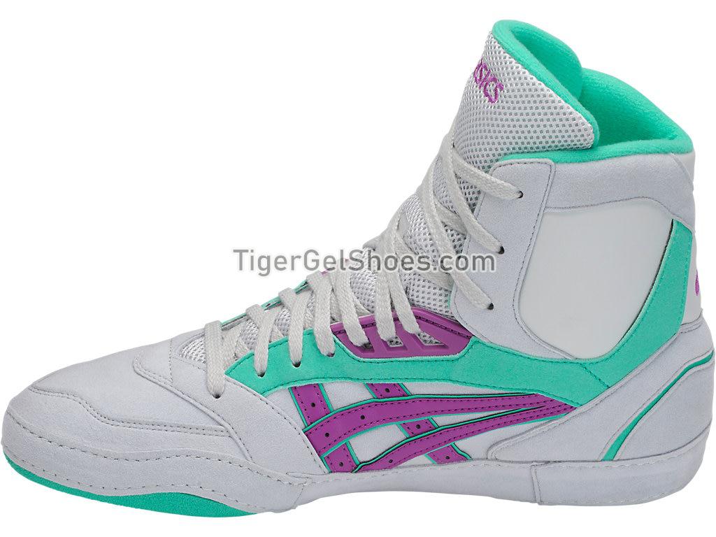 Asics International Lyte Glacier Grey/Orchid/Atlantis J701Y-9636 Womens Mens Wrestling Shoes