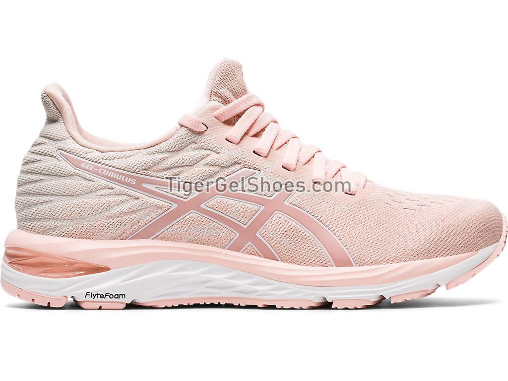 Asics GEL-CUMULUS 21 KNIT Breeze/White 1012A692-700 Womens Running Shoes