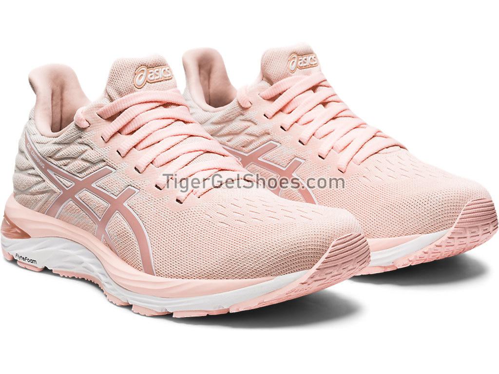 Asics GEL-CUMULUS 21 KNIT Breeze/White 1012A692-700 Womens Running Shoes