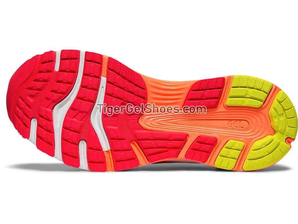 Asics GEL-NIMBUS 21 SP White/Sun Coral 1012A611-100 Womens Running Shoes