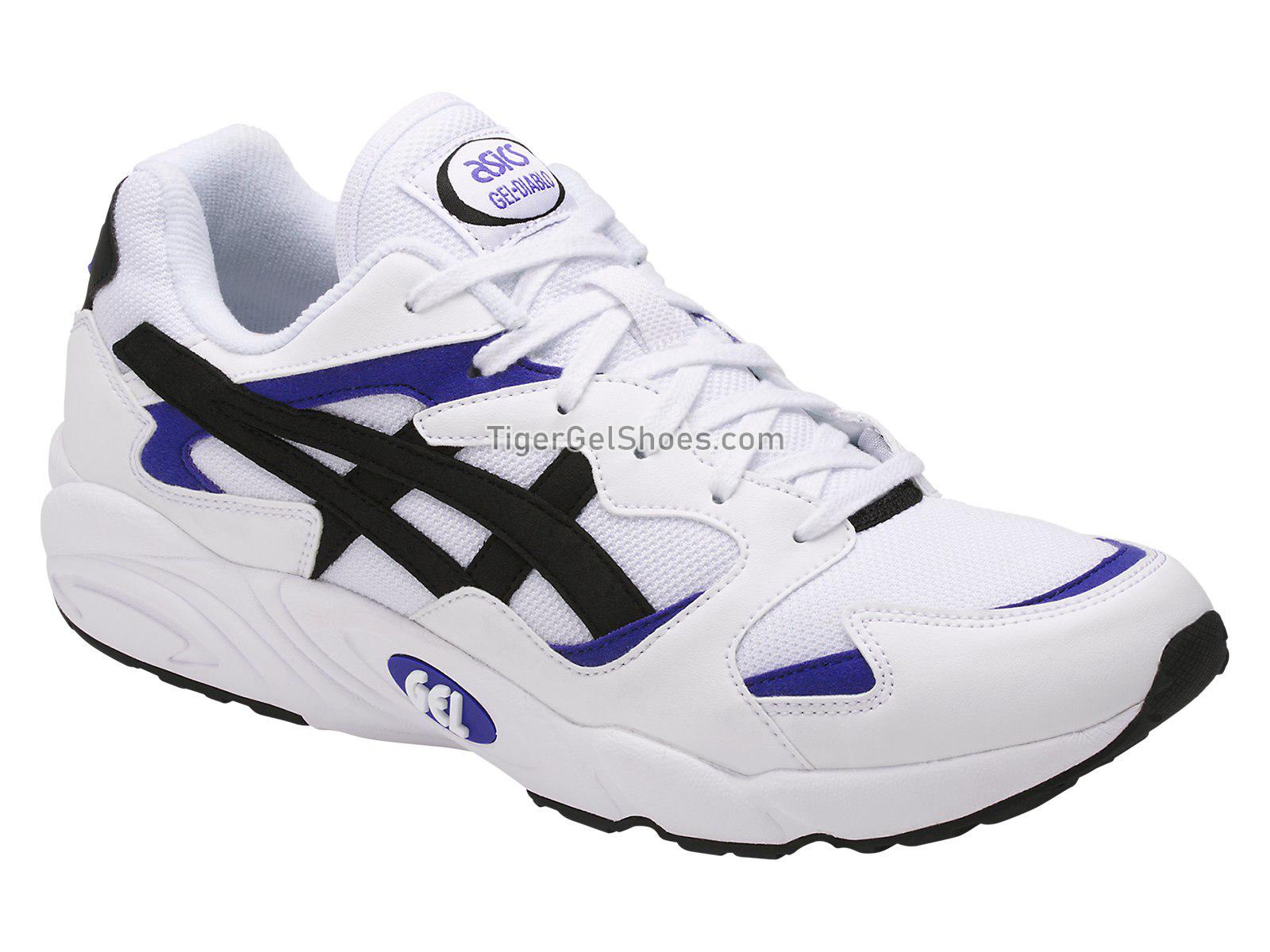 Asics GEL-Diablo White/Black HY7H1-0190 Mens Womens Shoes