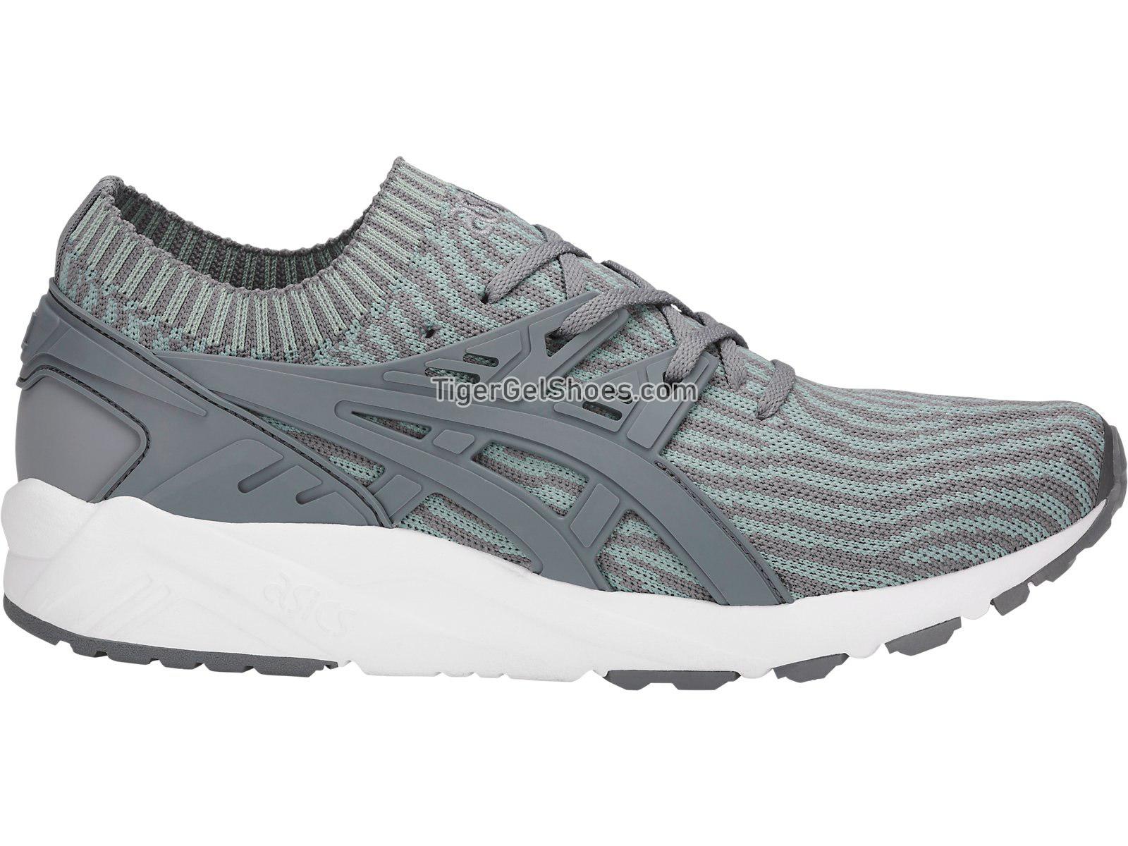 Asics GEL-Kayano Trainer Knit Blue Surf/Stone Grey H8F4N-4611 Mens Womens Shoes