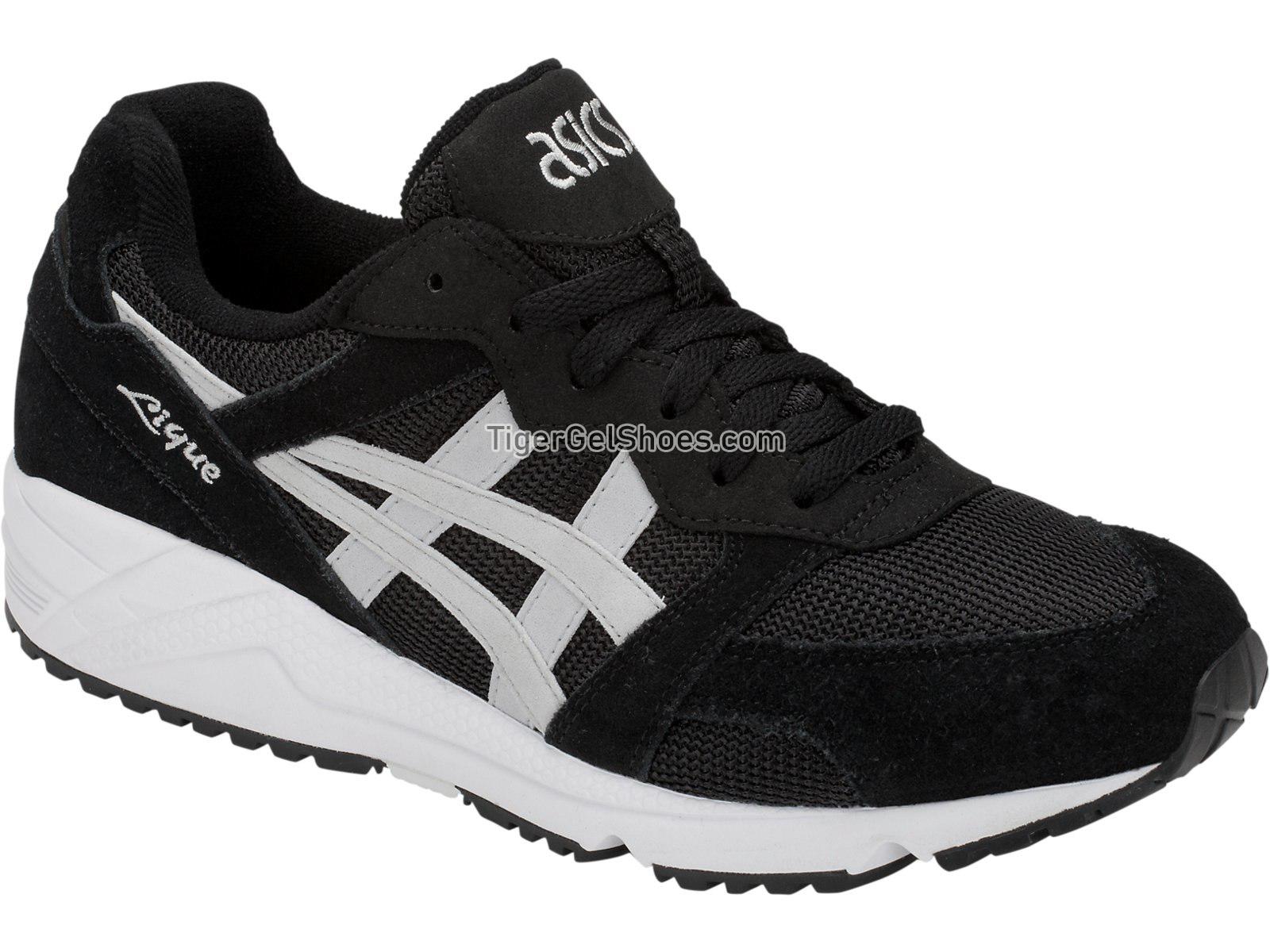 Asics GEL-Lique Black/Glacier Grey H6K0L-001 Mens Womens Shoes