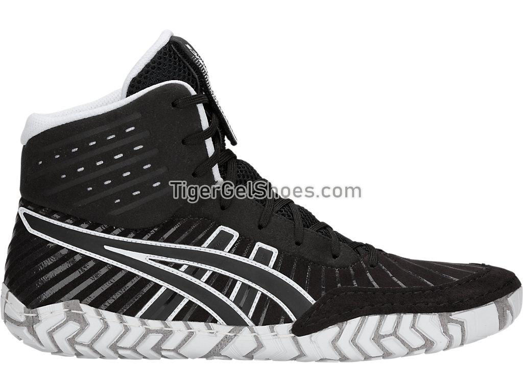 Asics Aggressor 4 Black/Black 1081A001-001 Mens Wrestling Shoes