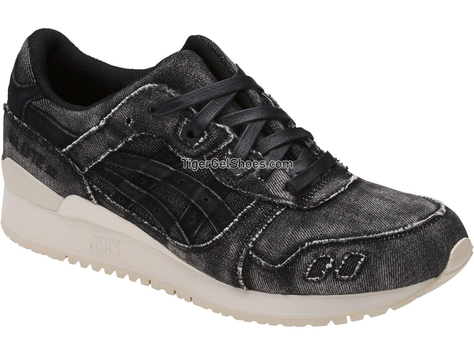 Asics GEL-Lyte III Japanese Denim Black/Black HN7L2-9090 Mens Womens Shoes