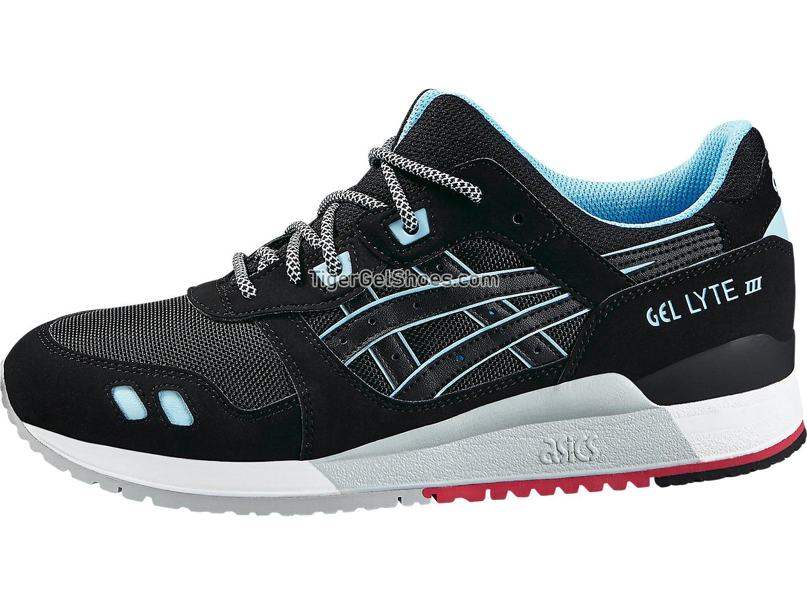 Asics GEL-Lyte III Black/Black H637Y-9090 Mens Womens Shoes