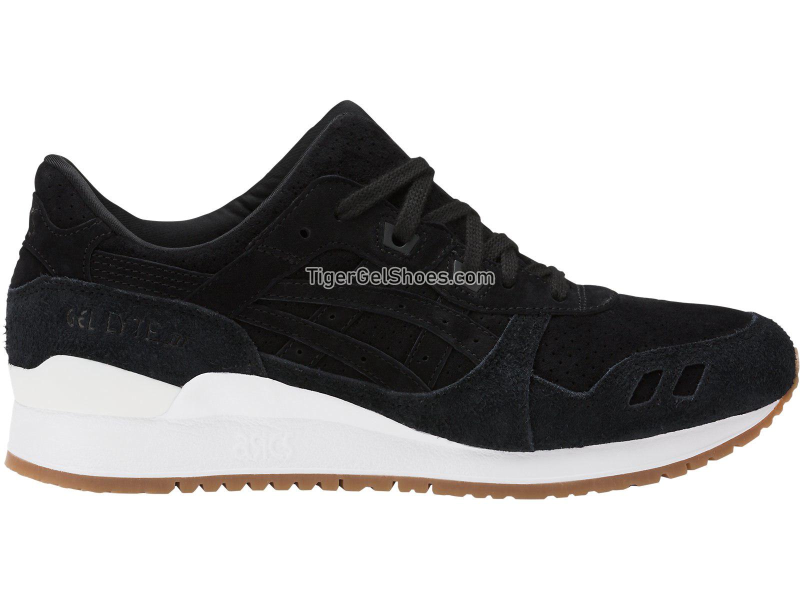 Asics GEL-Lyte III Black/Black HL7X3-9090 Mens Womens Shoes