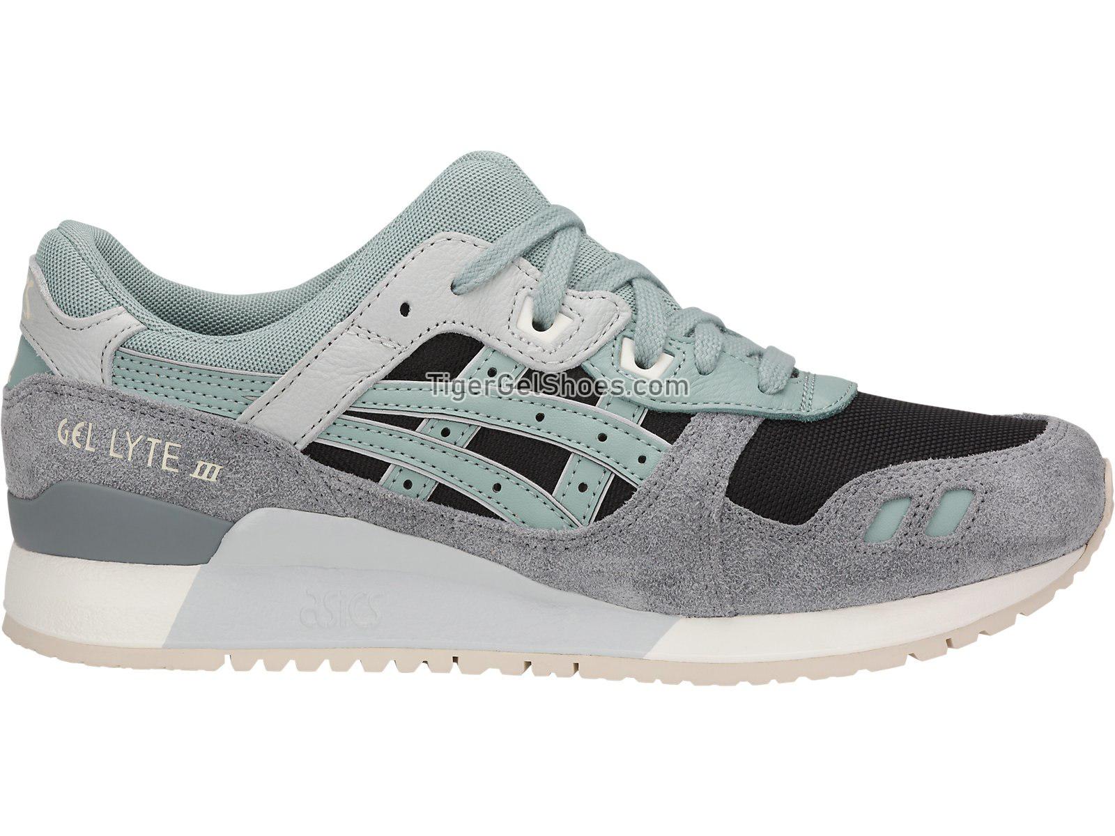 Asics GEL-Lyte III Black/Blue Surf H820L-9046 Mens Womens Shoes