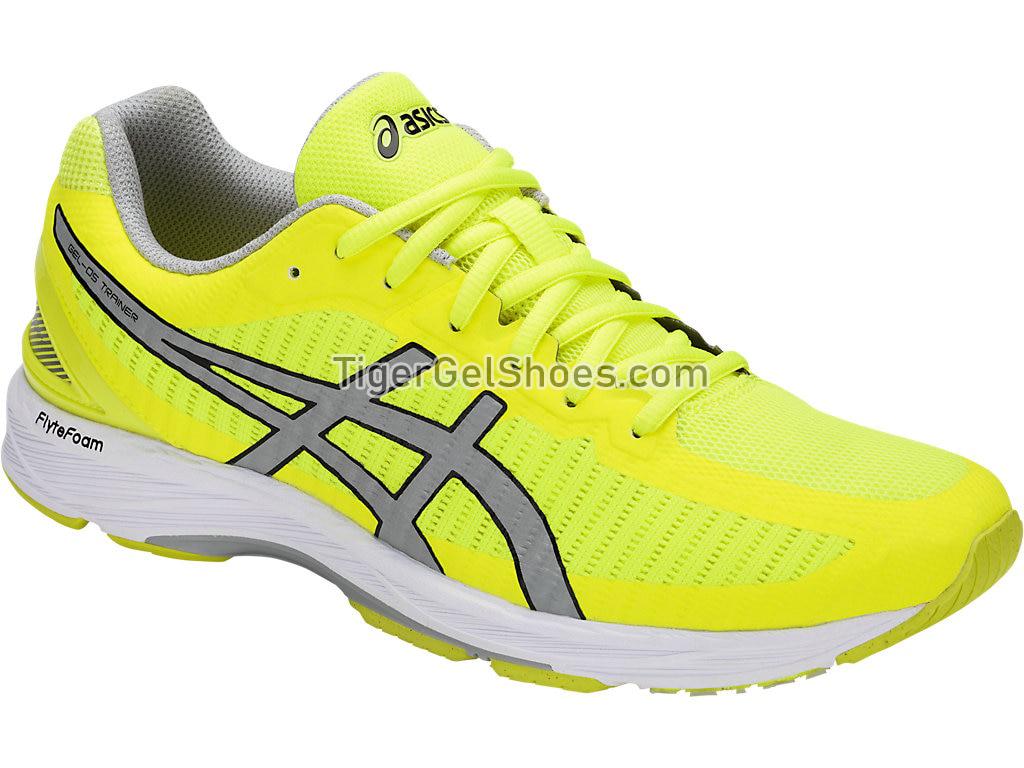 Asics GEL-DS Trainer 23 Safety Yellow/Mid Grey/White T818N-0796 Mens Running Shoes