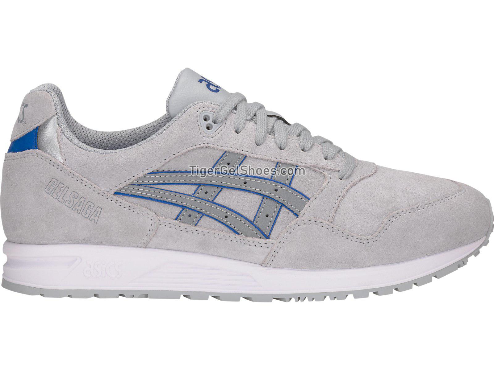 Asics GEL-Saga Mid Grey/Silver 1191A155-020 Mens Womens Shoes