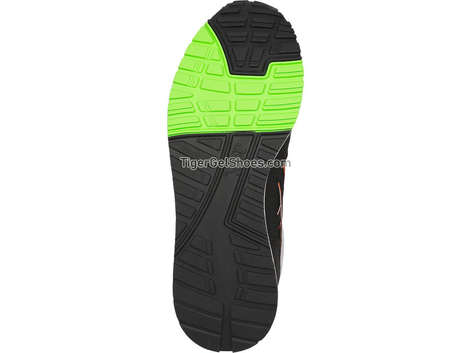 Asics GEL-Saga Black/Shocking Orange 1193A071-002 Mens Womens Shoes