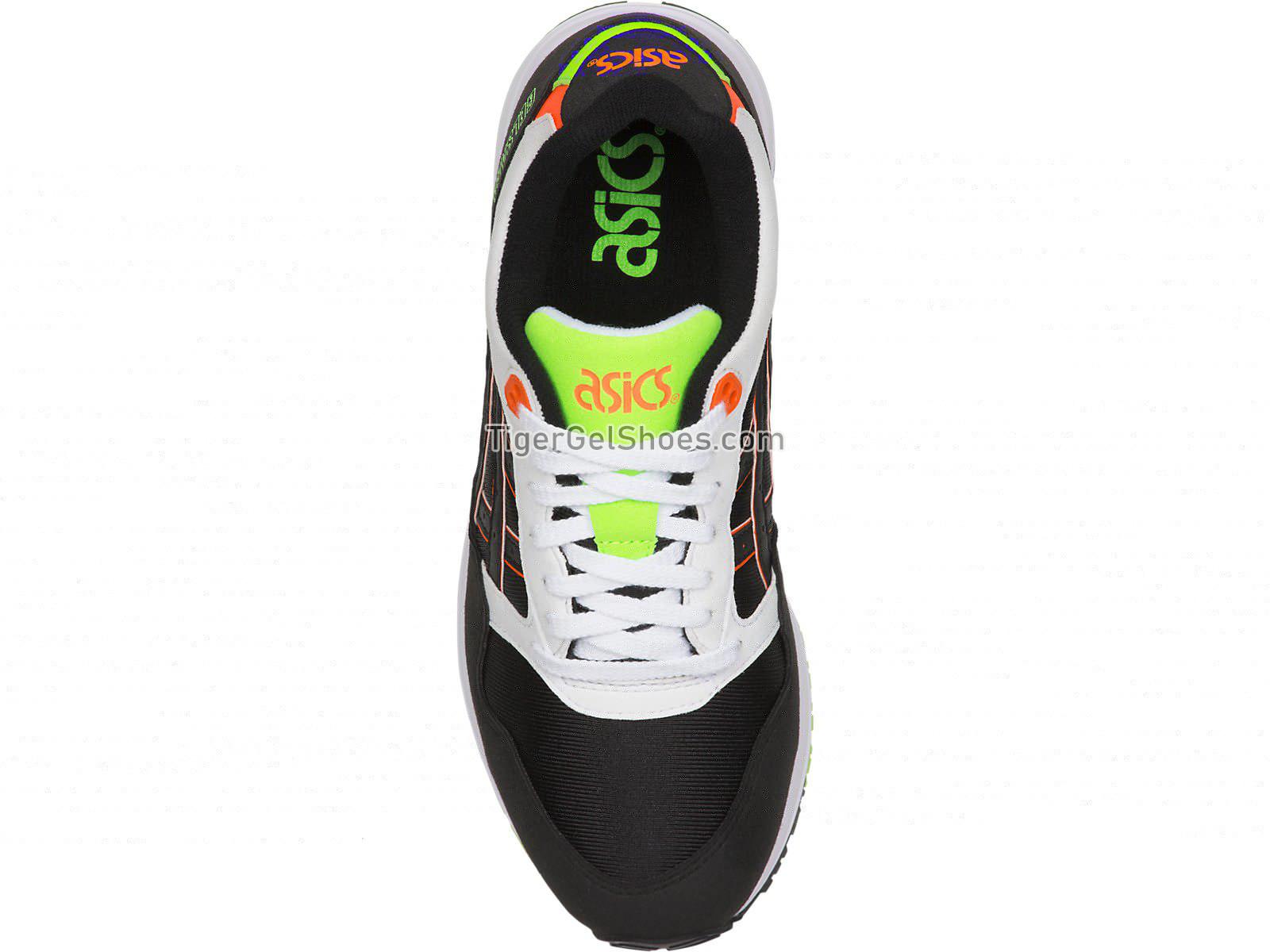 Asics GEL-Saga Black/Shocking Orange 1193A071-002 Mens Womens Shoes