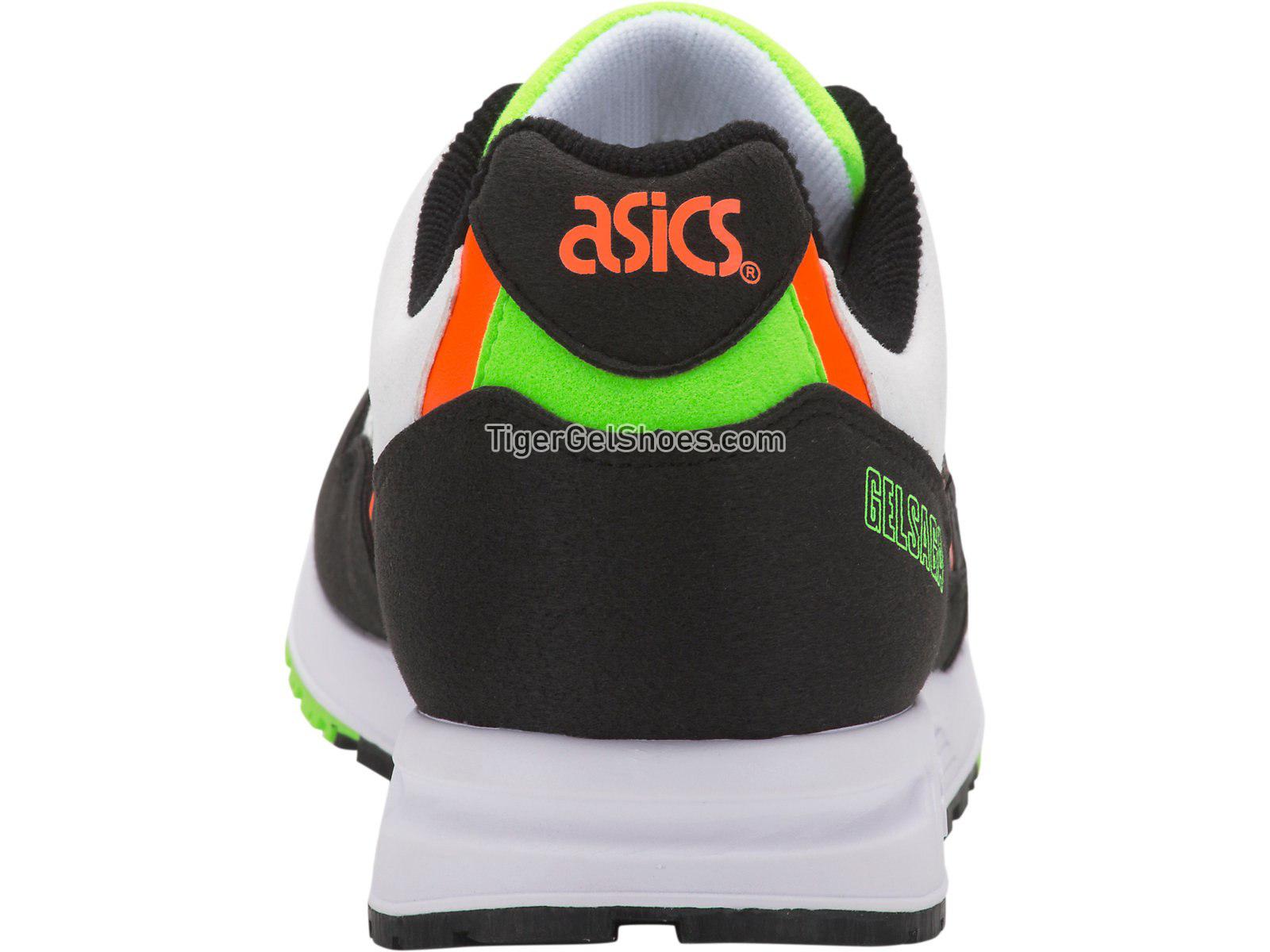 Asics GEL-Saga Black/Shocking Orange 1193A071-002 Mens Womens Shoes