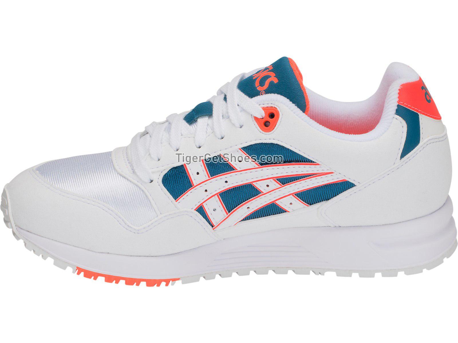 Asics GEL-Saga White/Flash Coral 1193A071-102 Mens Womens Shoes