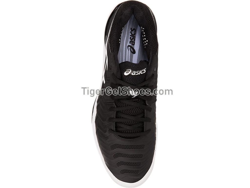 Asics GEL-Resolution 7 Novak Black/White E805N-001 Mens Tennis Shoes