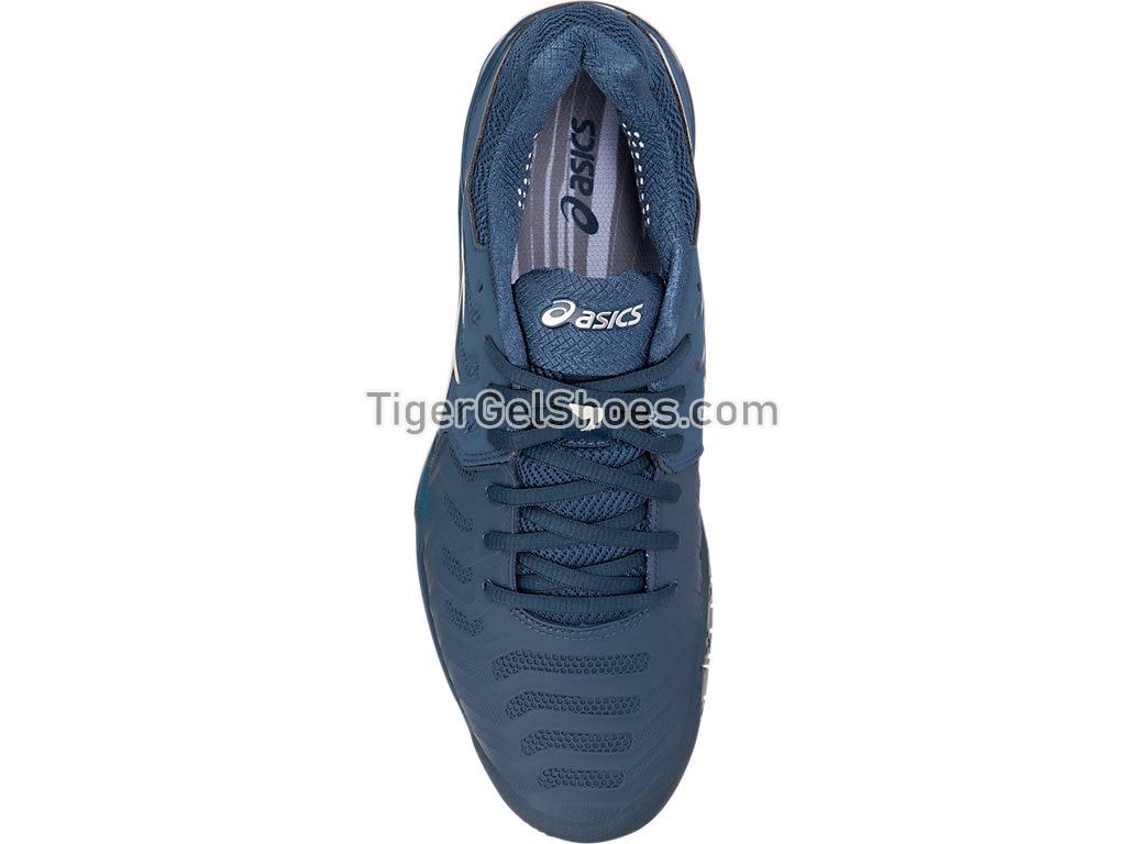 Asics GEL-Resolution 7 Novak Peacoat/Silver E805N-400 Mens Tennis Shoes