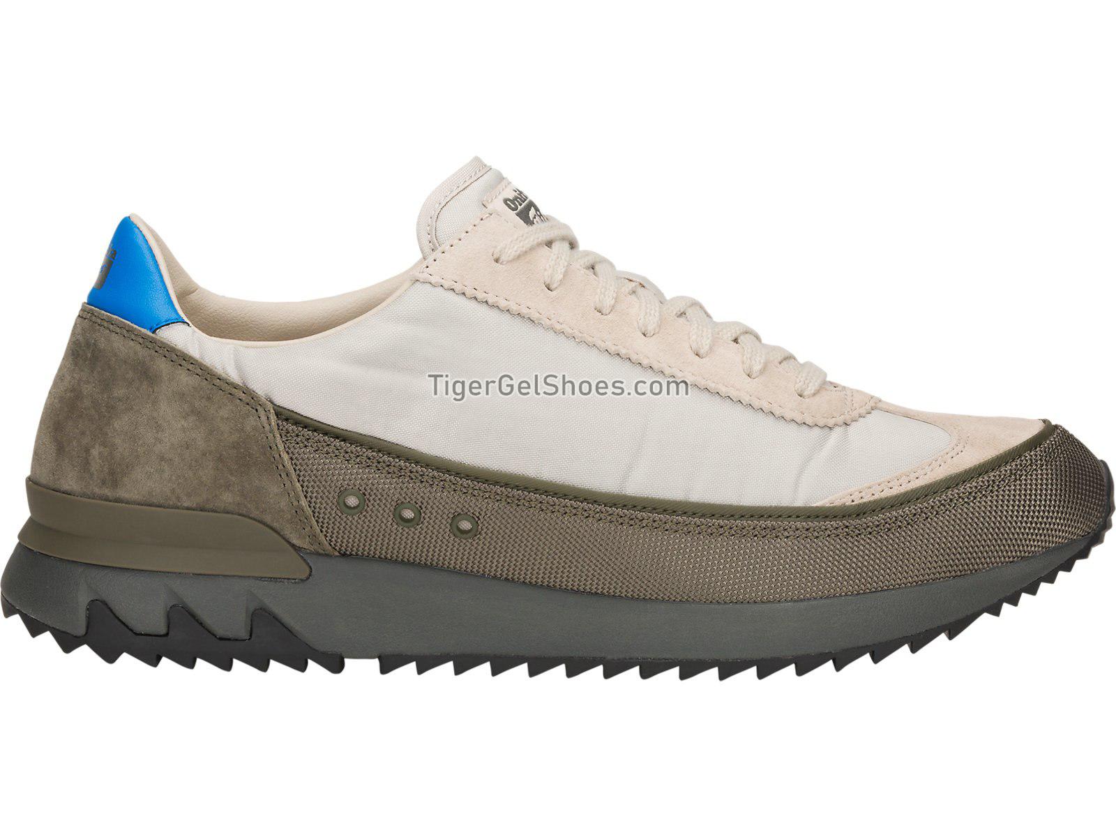 Onitsuka Tiger Hsinti Feather Frey/Dark Olive 1183A387-041 Mens Womens Shoes