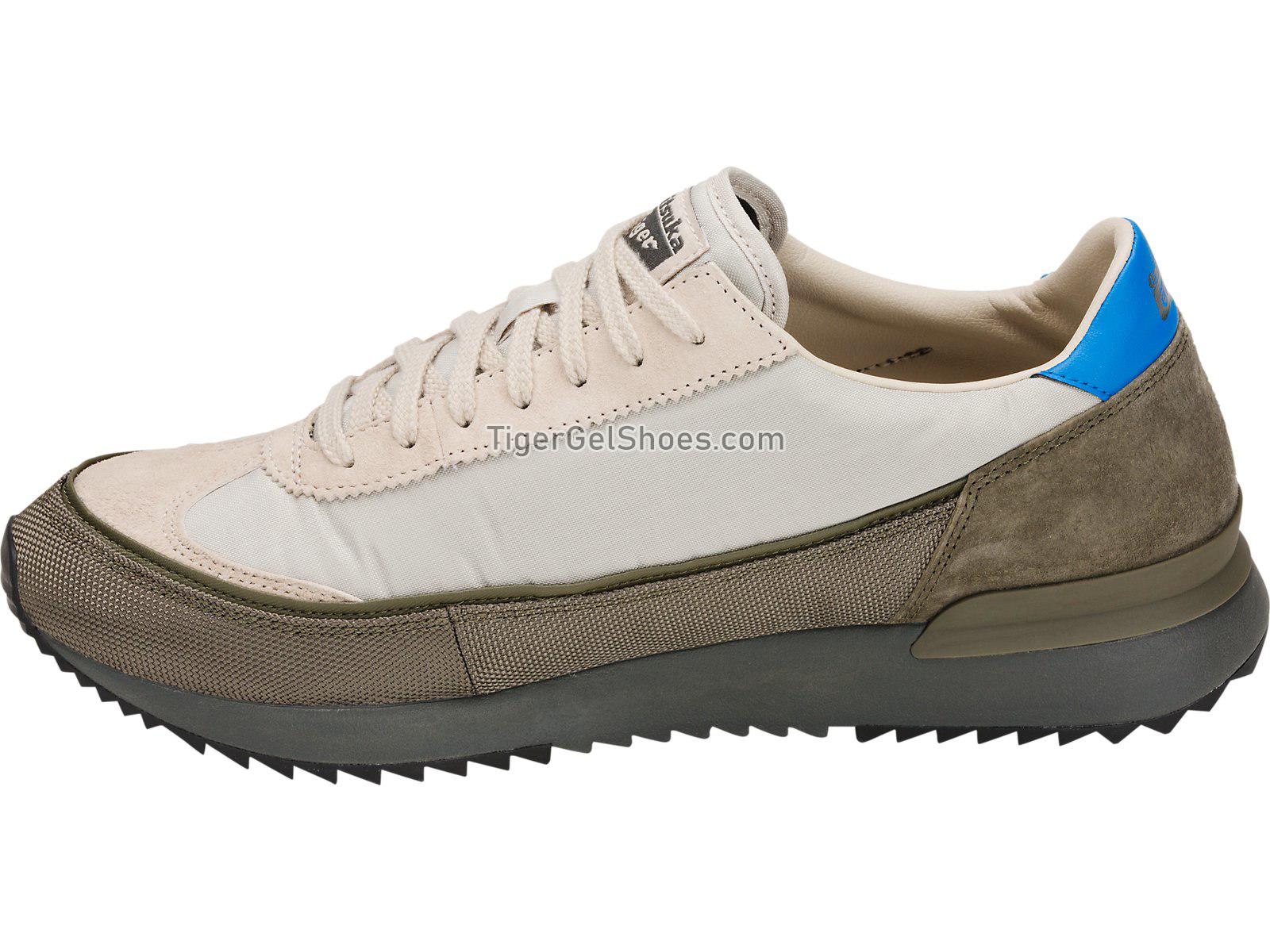 Onitsuka Tiger Hsinti Feather Frey/Dark Olive 1183A387-041 Mens Womens Shoes