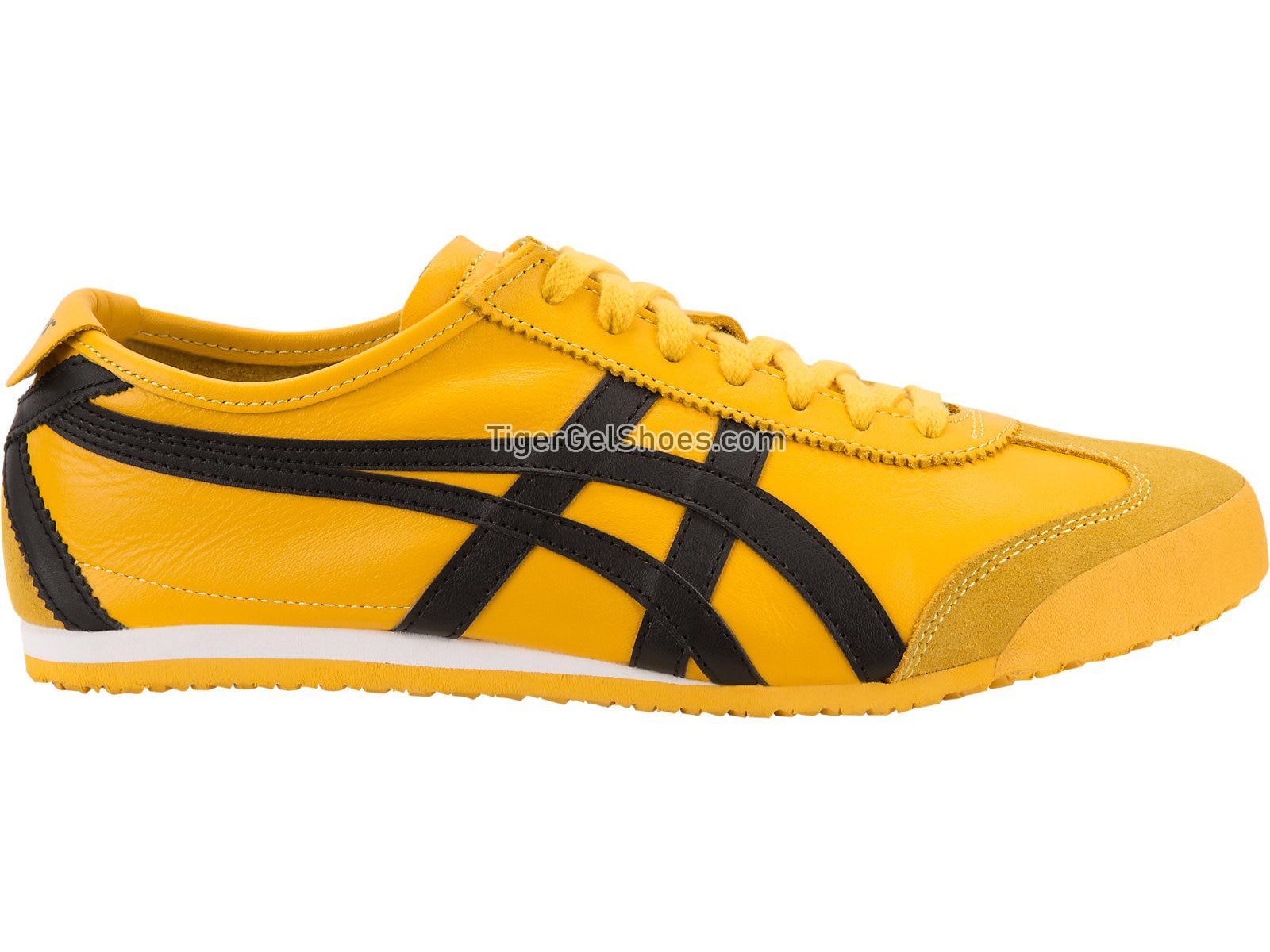 Onitsuka Tiger Mexico 66 Yellow/Black DL408-0490 Mens Womens Shoes