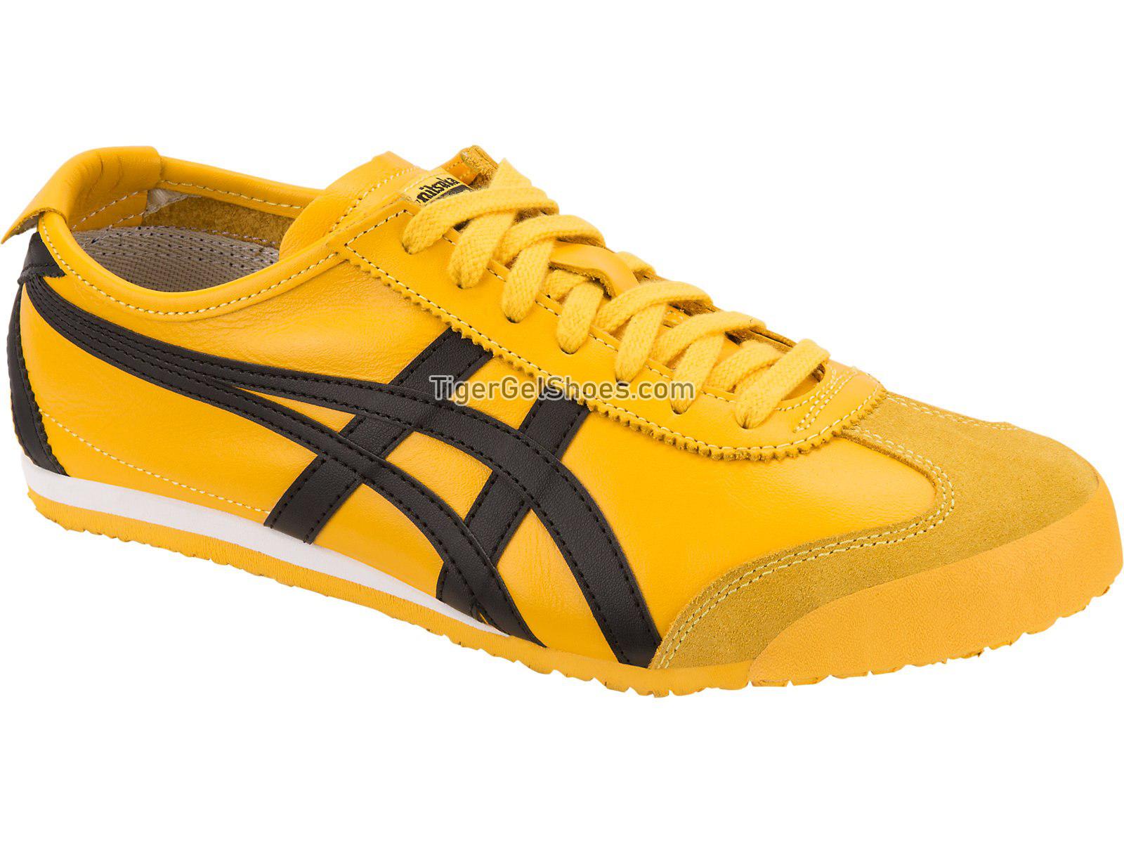 Onitsuka Tiger Mexico 66 Yellow/Black DL408-0490 Mens Womens Shoes