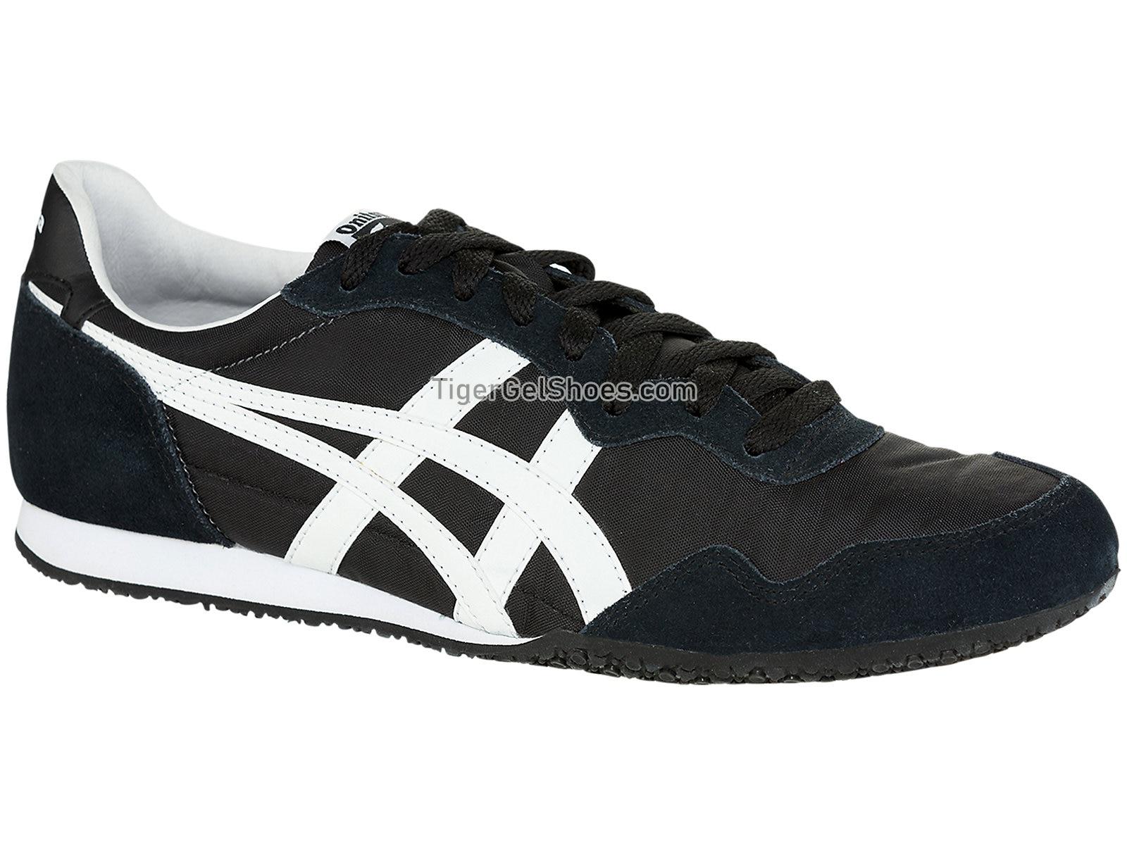 Onitsuka Tiger Serrano Black/White D109L-9001 Mens Womens Shoes