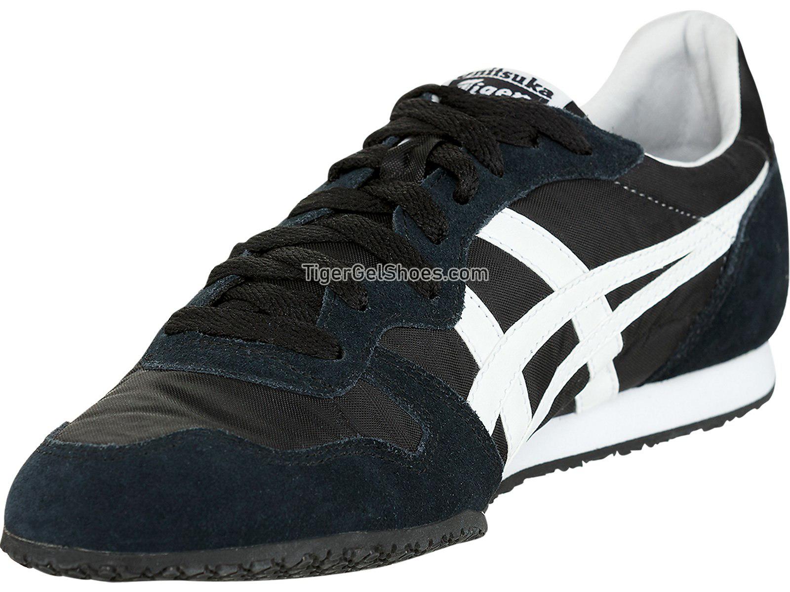 Onitsuka Tiger Serrano Black/White D109L-9001 Mens Womens Shoes