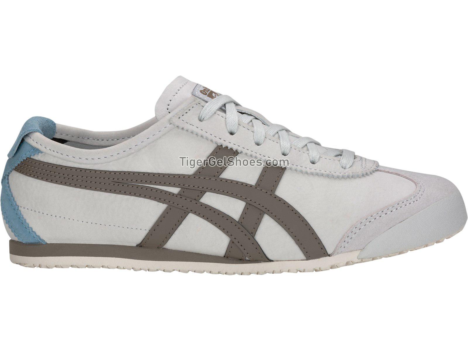 Onitsuka Tiger Mexico 66 Glacier Grey/Dark Taupe 1183A148-021 Mens Womens Shoes