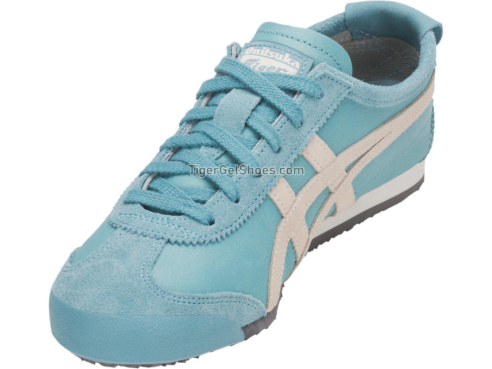 Onitsuka Tiger Mexico 66 Gris Blue/Oatmeal 1183A051-400 Mens Womens Shoes