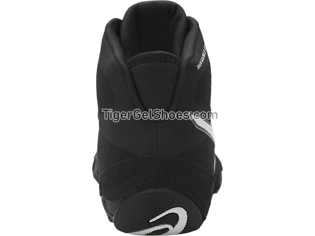 Asics Dan Gable Evo Black/White/Carbon J700Y-9001 Womens Mens Wrestling Shoes