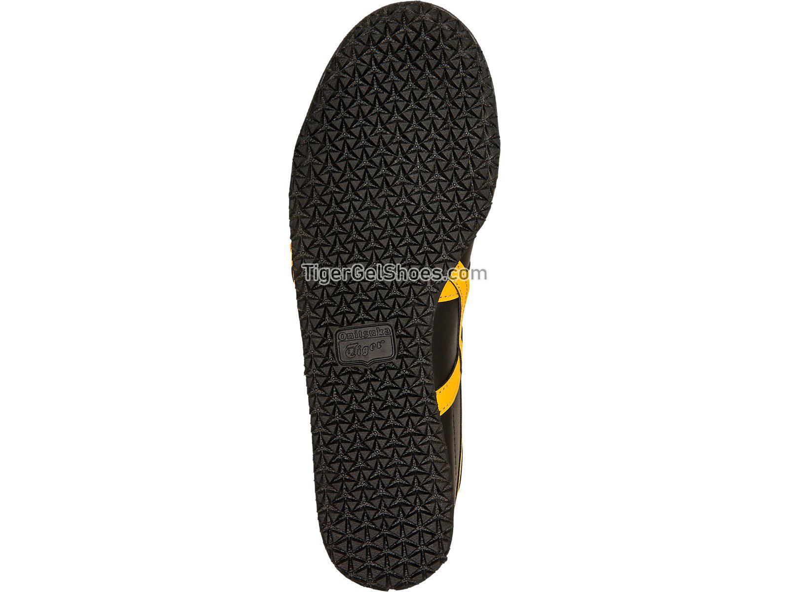 Onitsuka Tiger Mexico 66 Black/Gold Fusion D4J2L-9059 Mens Womens Shoes