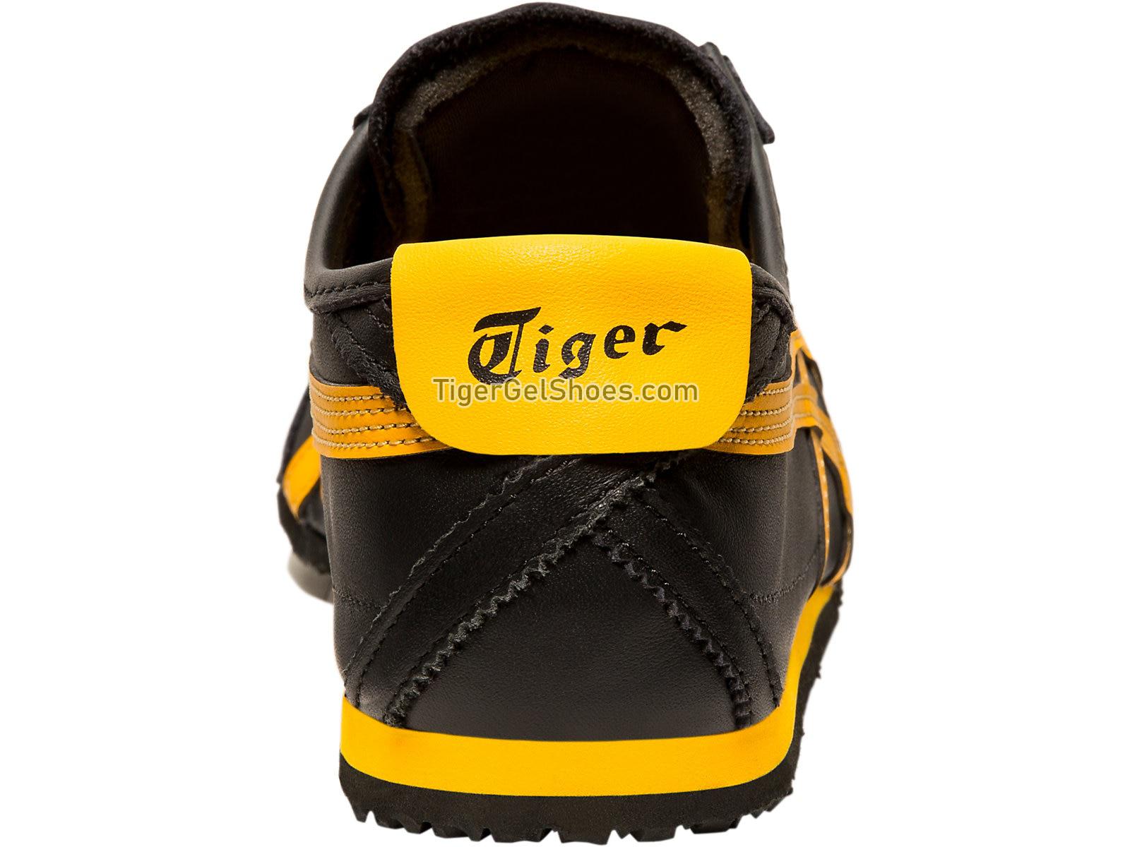 Onitsuka Tiger Mexico 66 Black/Gold Fusion D4J2L-9059 Mens Womens Shoes
