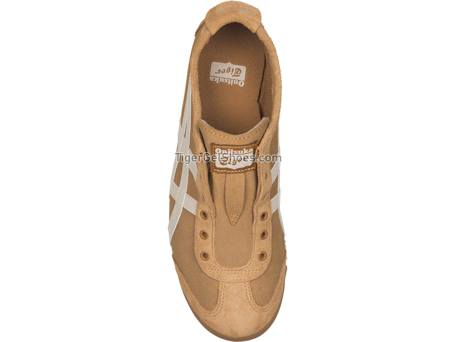 Onitsuka Tiger Mexico 66 Slip-on Caravan/Oatmeal 1183A042-200 Mens Womens Shoes