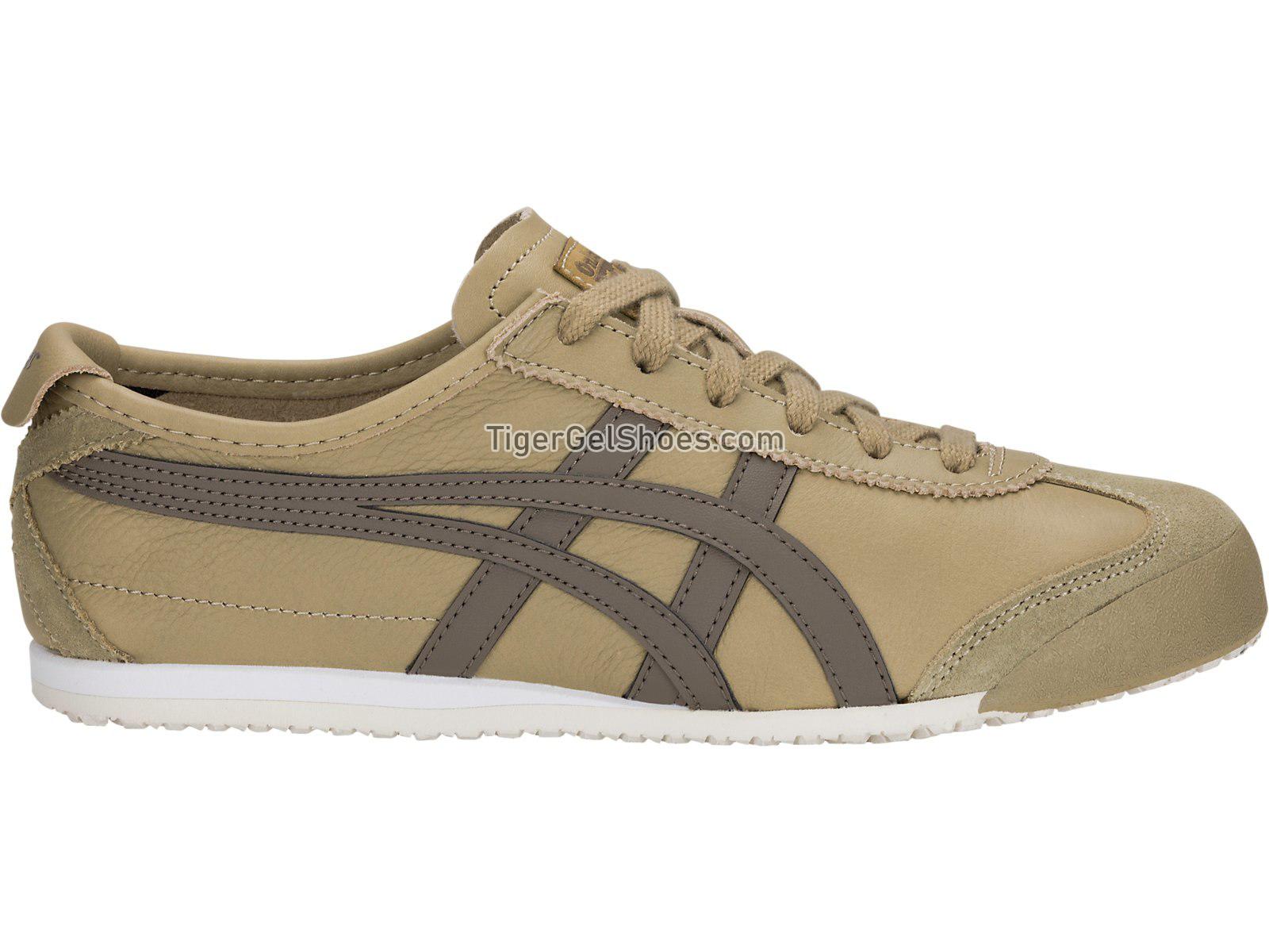 Onitsuka Tiger Mexico 66 Safari Khaki/DarkTaupe 1183A201-251 Mens Womens Shoes