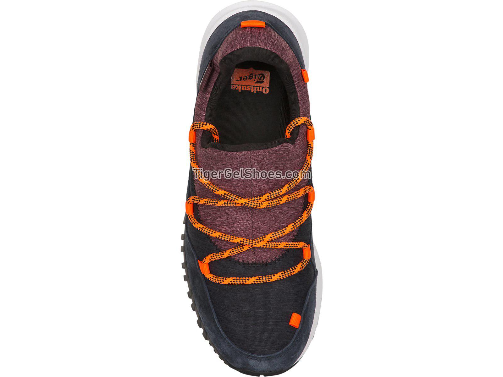 Onitsuka Tiger Monte Creace Black/Burgundy D7F2N-002 Mens Womens Shoes