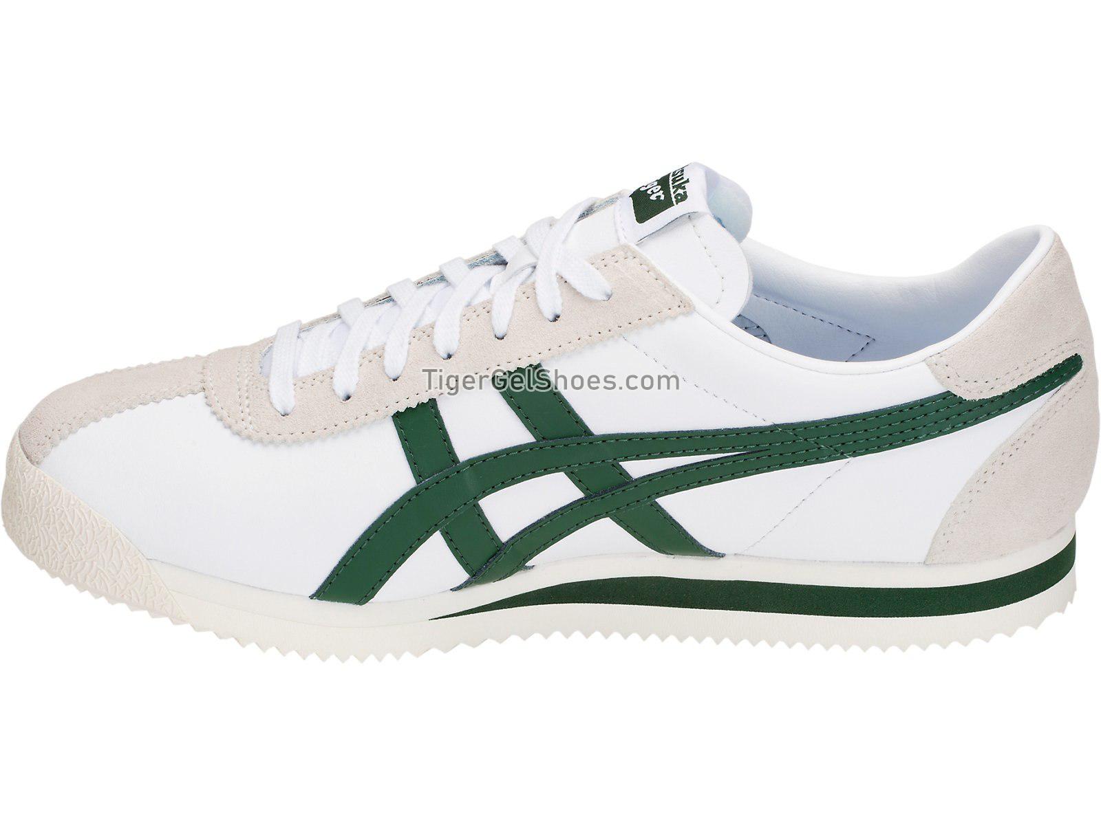 Onitsuka Tiger Tiger Corsair White/Hunter Green D7J4L-101 Mens Womens Shoes