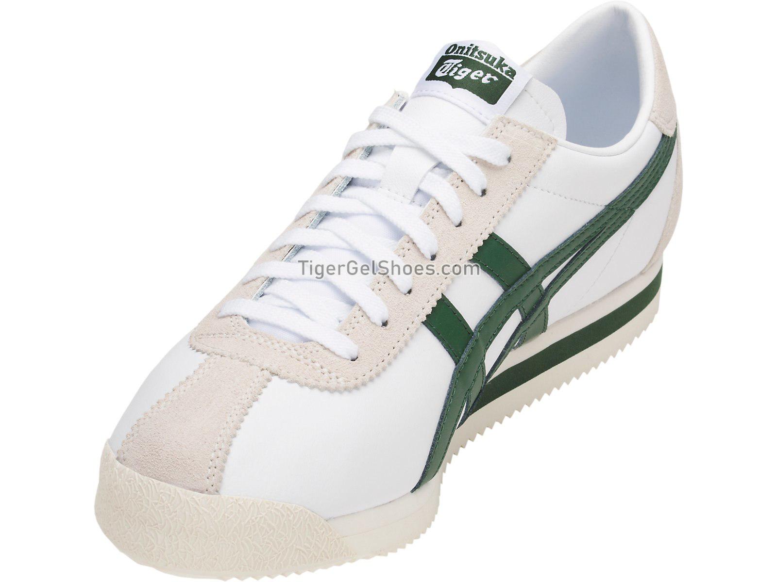 Onitsuka Tiger Tiger Corsair White/Hunter Green D7J4L-101 Mens Womens Shoes