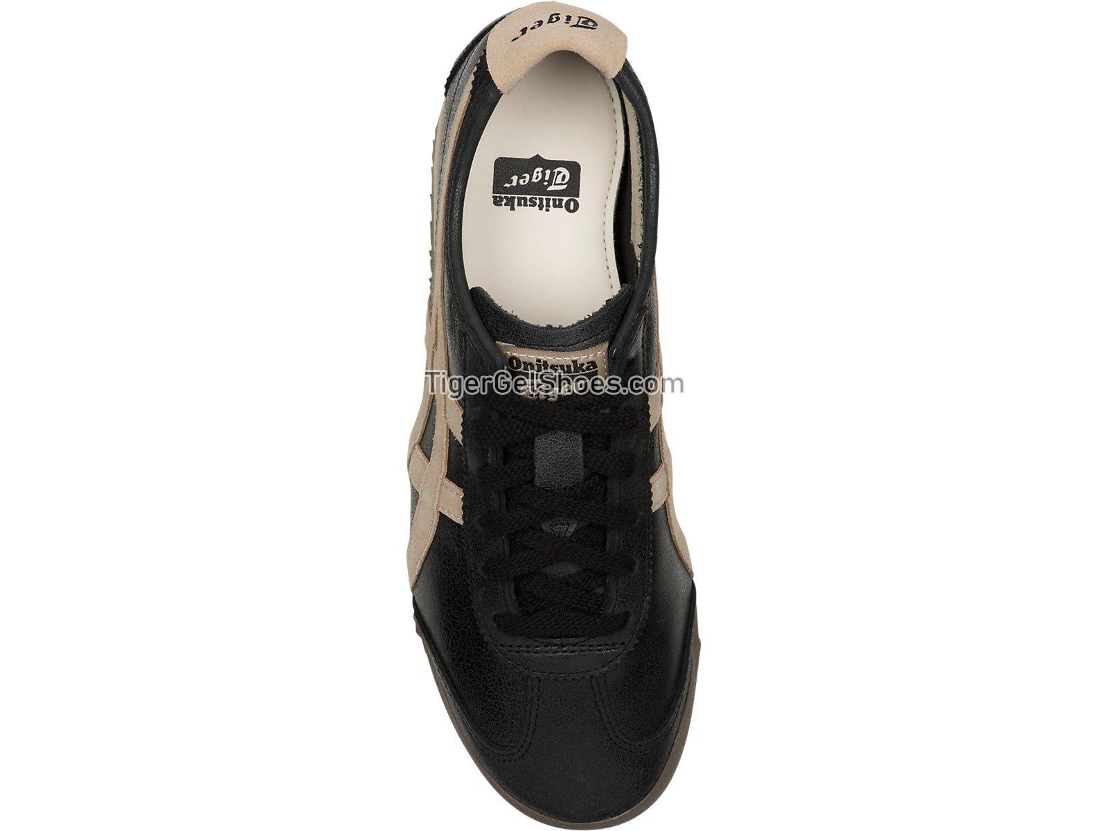 Onitsuka Tiger Mexico 66 Black/Feather Grey 1183A032-001 Mens Womens Shoes
