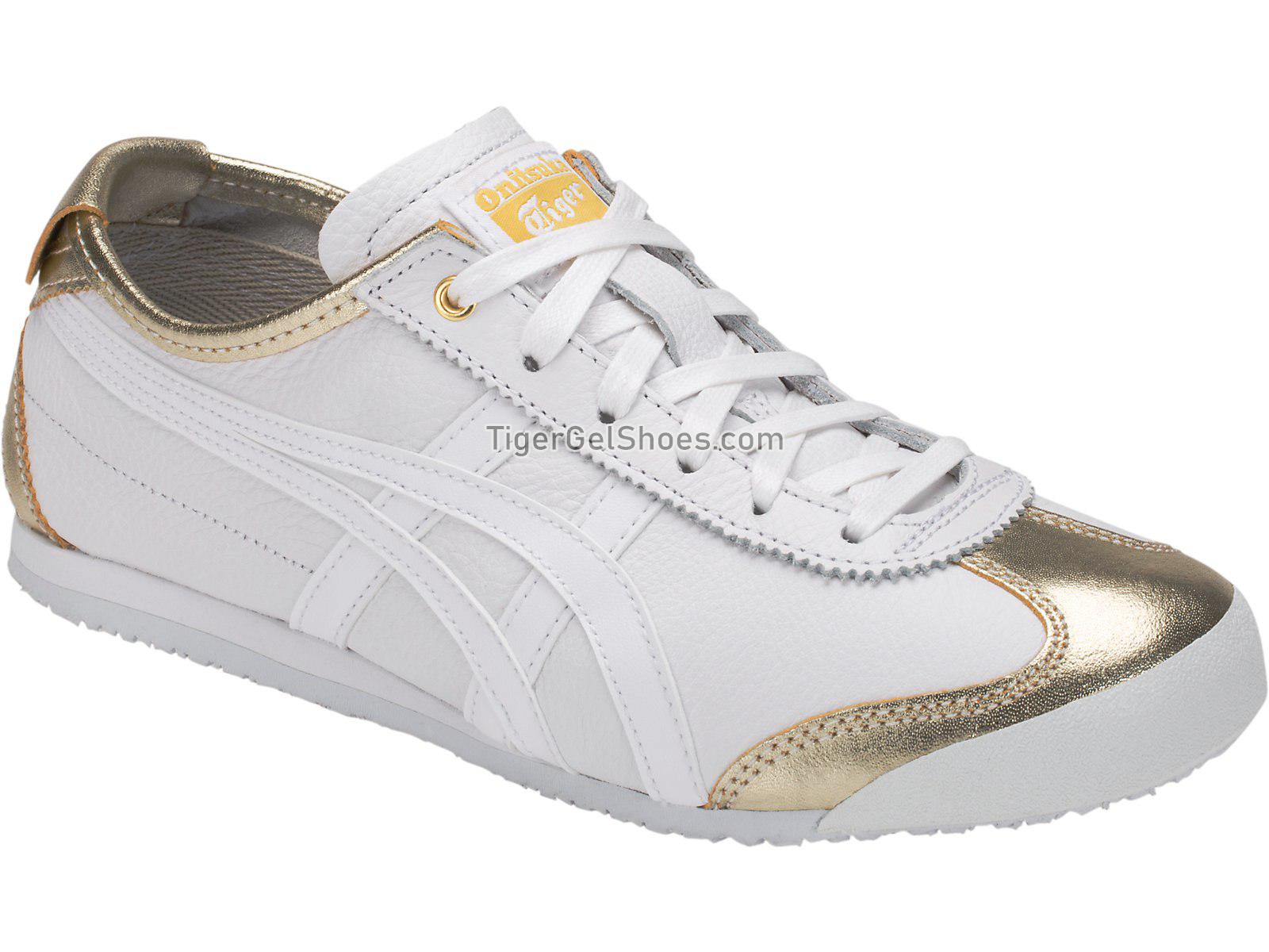 Onitsuka Tiger Mexico 66 Lich Gold/White 1183A033-200 Mens Womens Shoes