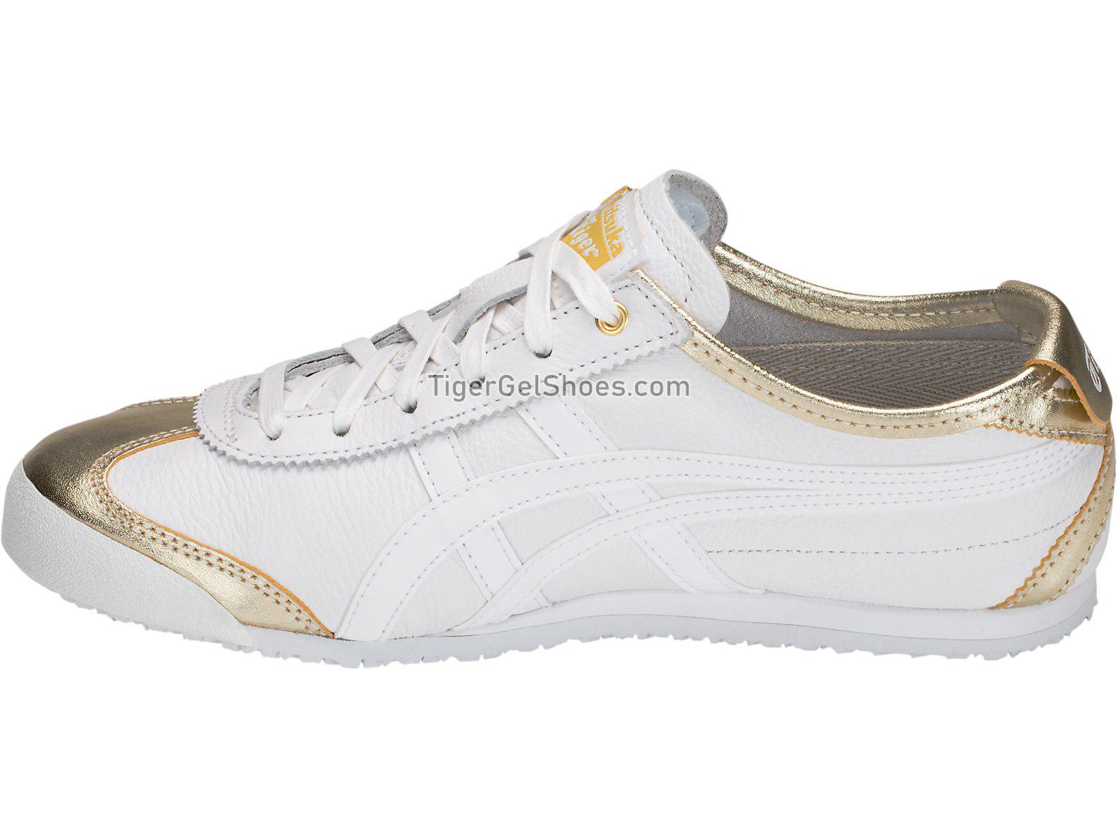 Onitsuka Tiger Mexico 66 Lich Gold/White 1183A033-200 Mens Womens Shoes