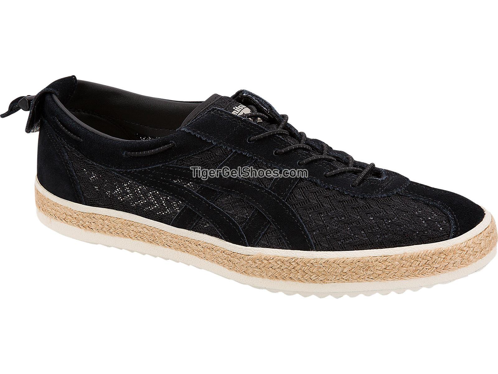 Onitsuka Tiger Delegation Light Black/Black D803L-9090 Mens Womens Shoes