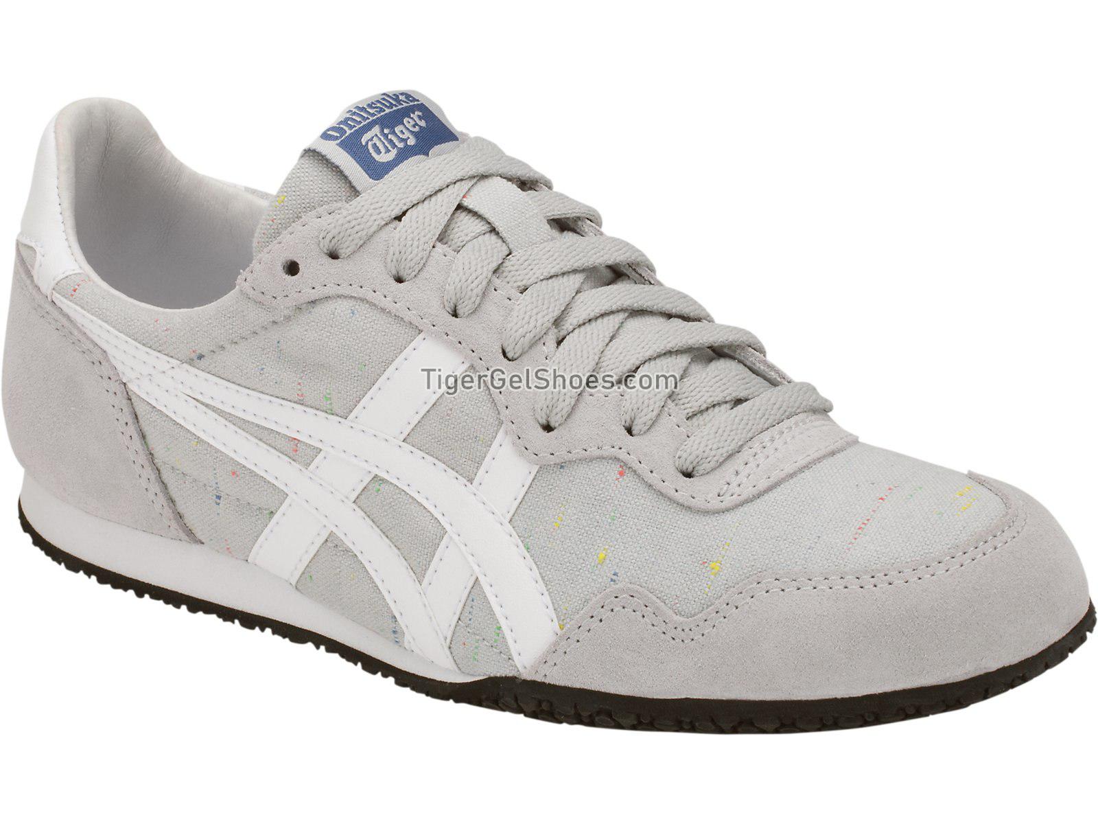 Onitsuka Tiger Serrano Mid Grey/White 1183A040-020 Mens Womens Shoes