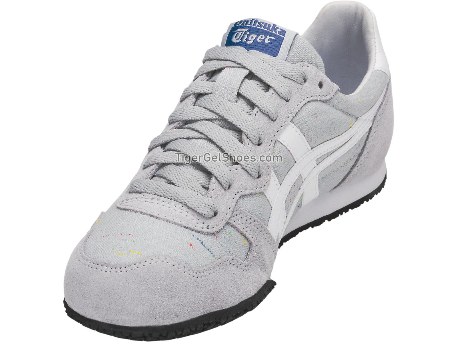 Onitsuka Tiger Serrano Mid Grey/White 1183A040-020 Mens Womens Shoes