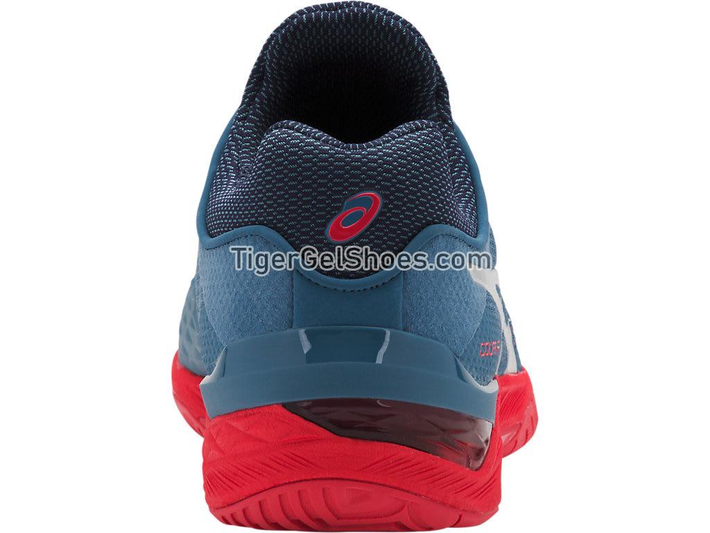 Asics Court FF Azure/Silver E700N-400 Womens Mens Tennis Shoes