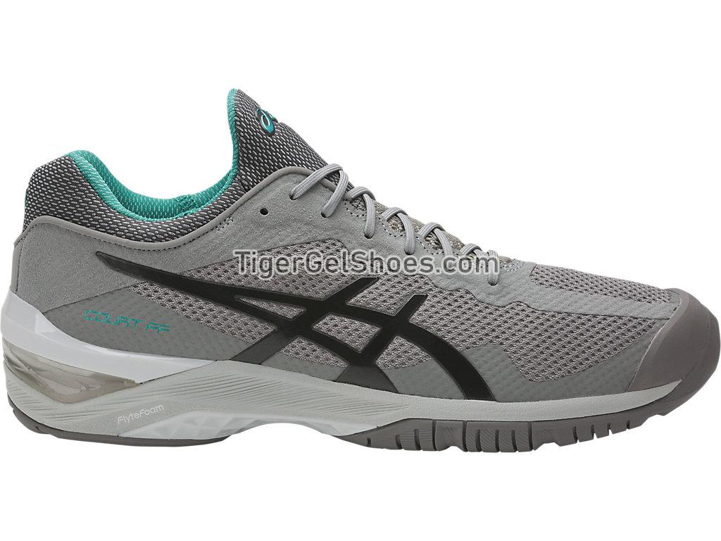 Asics Court FF Aluminum/Dark Grey/Lapis E700N-9695 Womens Mens Tennis Shoes